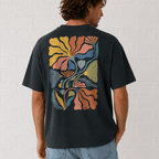 Funky Flora Oversized Box Tee - cotton cartel