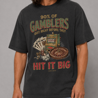 Gamblers Oversized Box Tee - cotton cartel