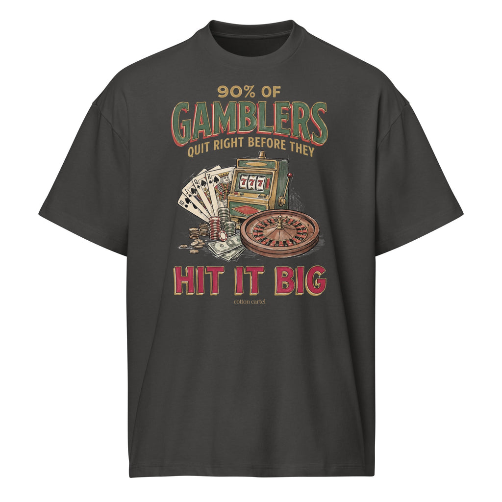 Gamblers Oversized Box Tee - cotton cartel
