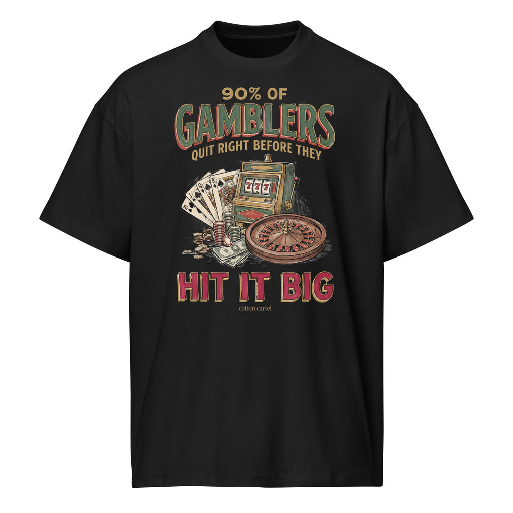 Gamblers Oversized Box Tee - cotton cartel
