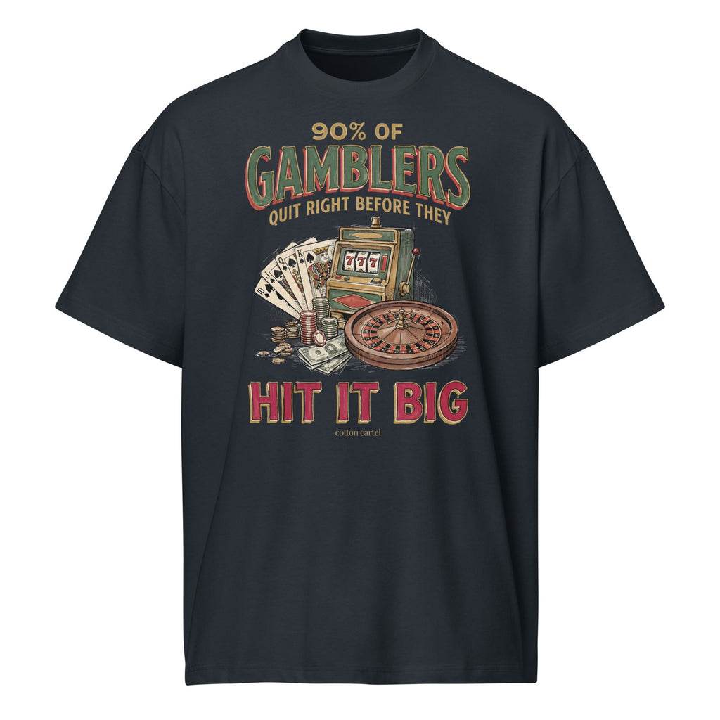 Gamblers Oversized Box Tee - cotton cartel