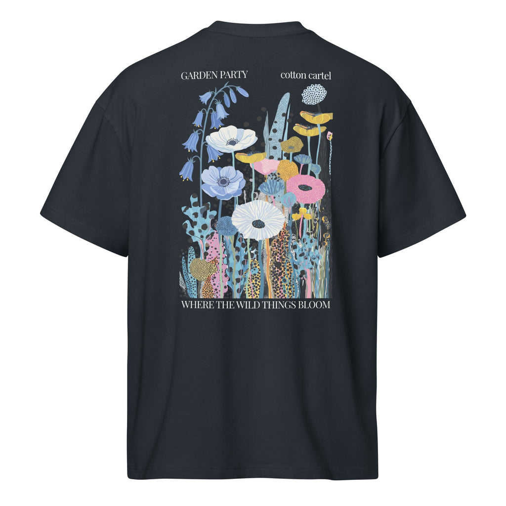 Garden Party Oversized Box Tee - cotton cartel