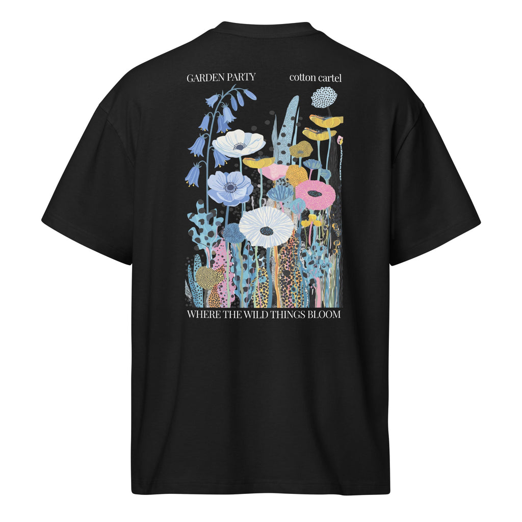Garden Party Oversized Box Tee - cotton cartel