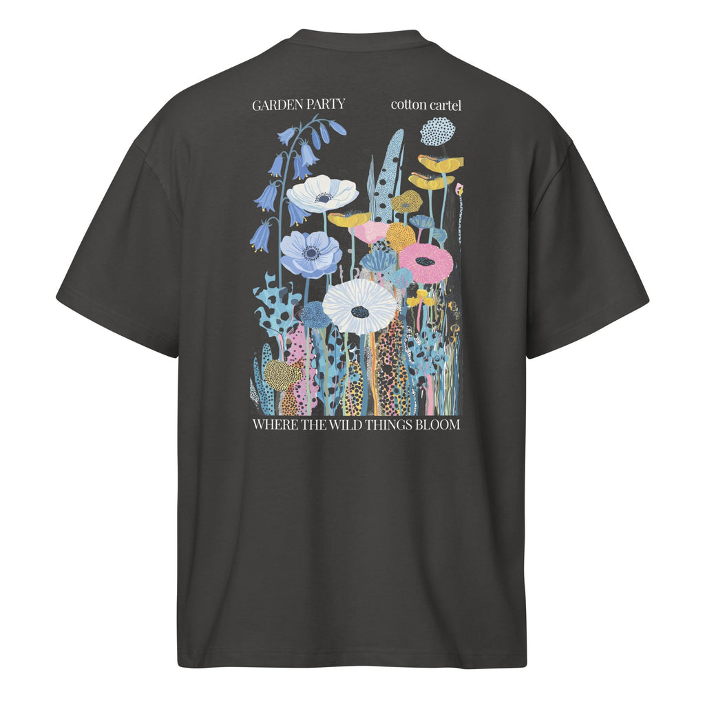 Garden Party Oversized Box Tee - cotton cartel
