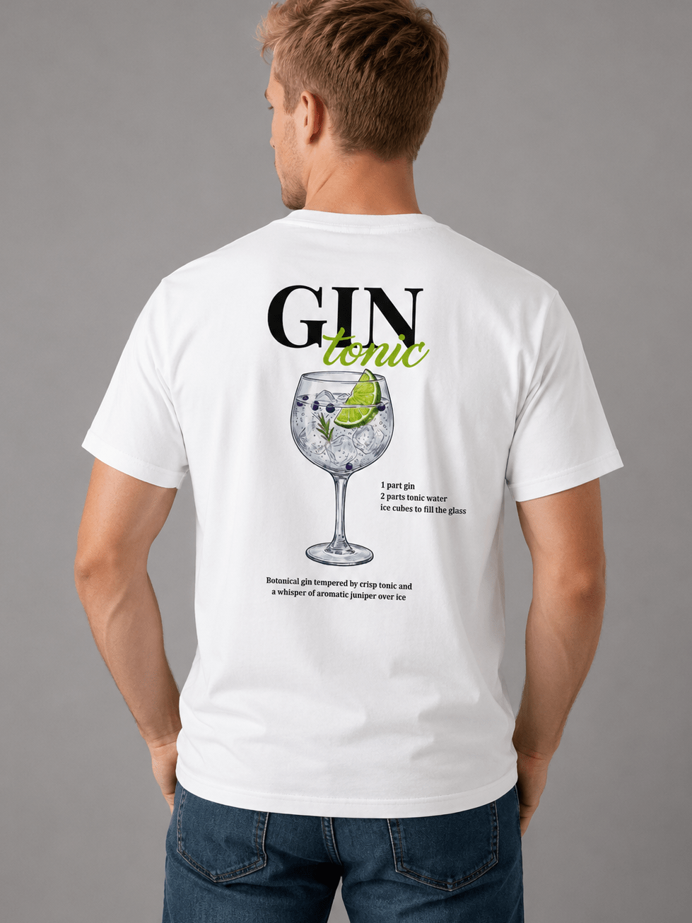 Gin Tonic Classic Tee - cotton cartel