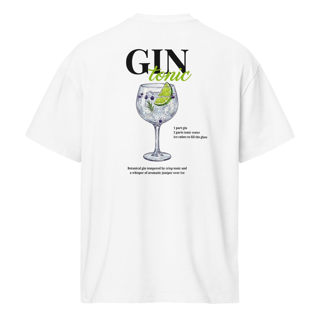 Gin Tonic Oversized Box Tee - cotton cartel