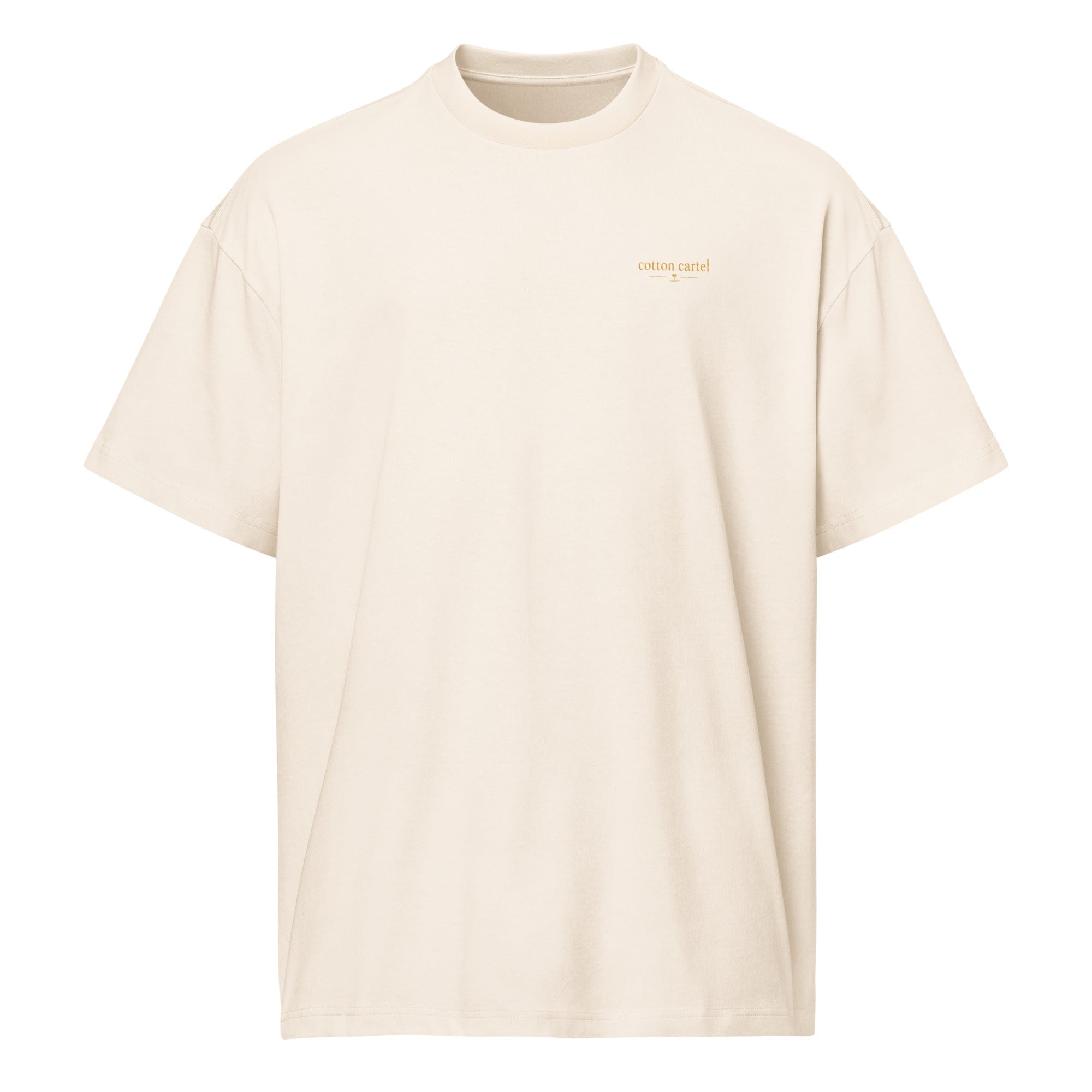 Golden Coast Oversized Box Tee - cotton cartel
