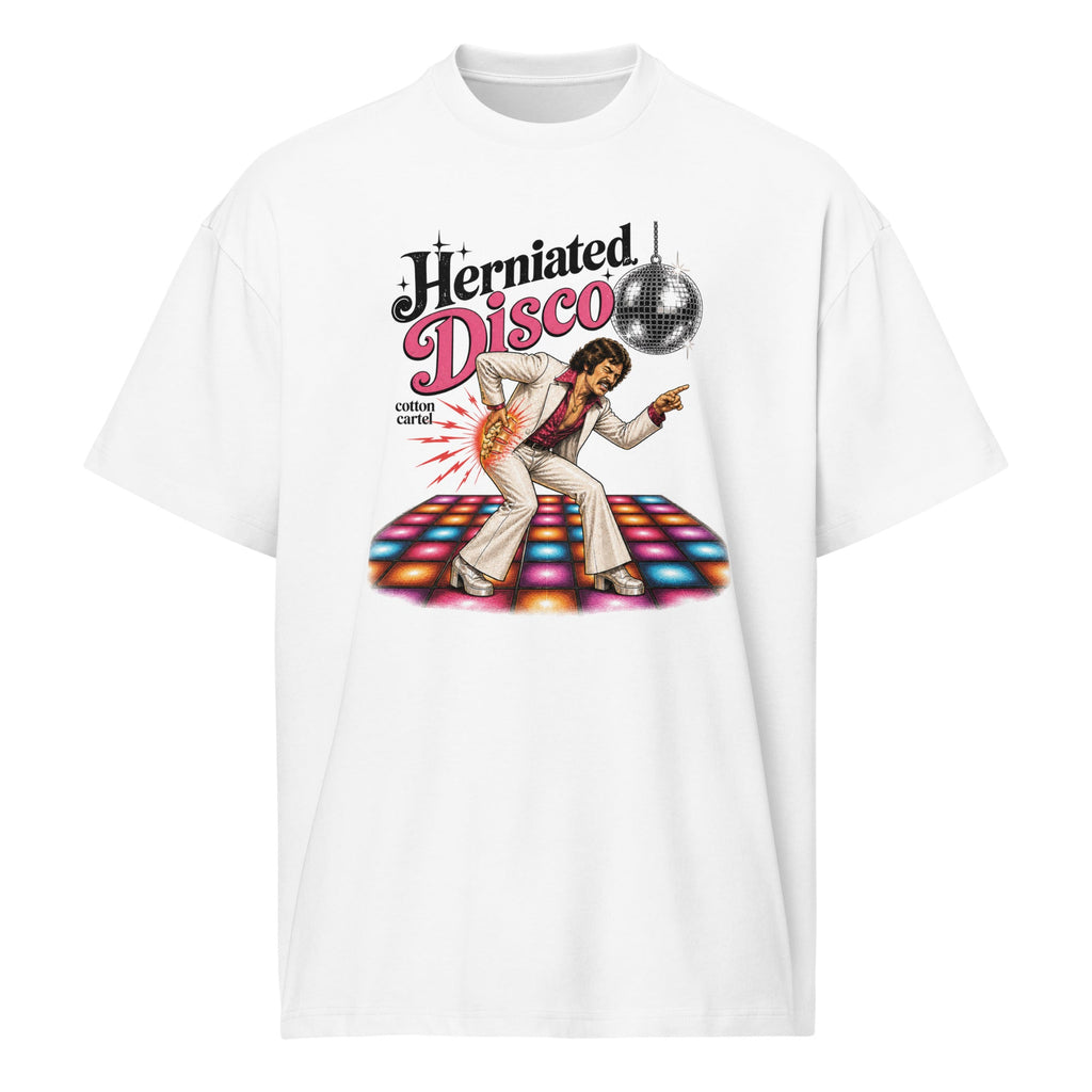 Herniated Disco Oversized Box Tee - cotton cartel