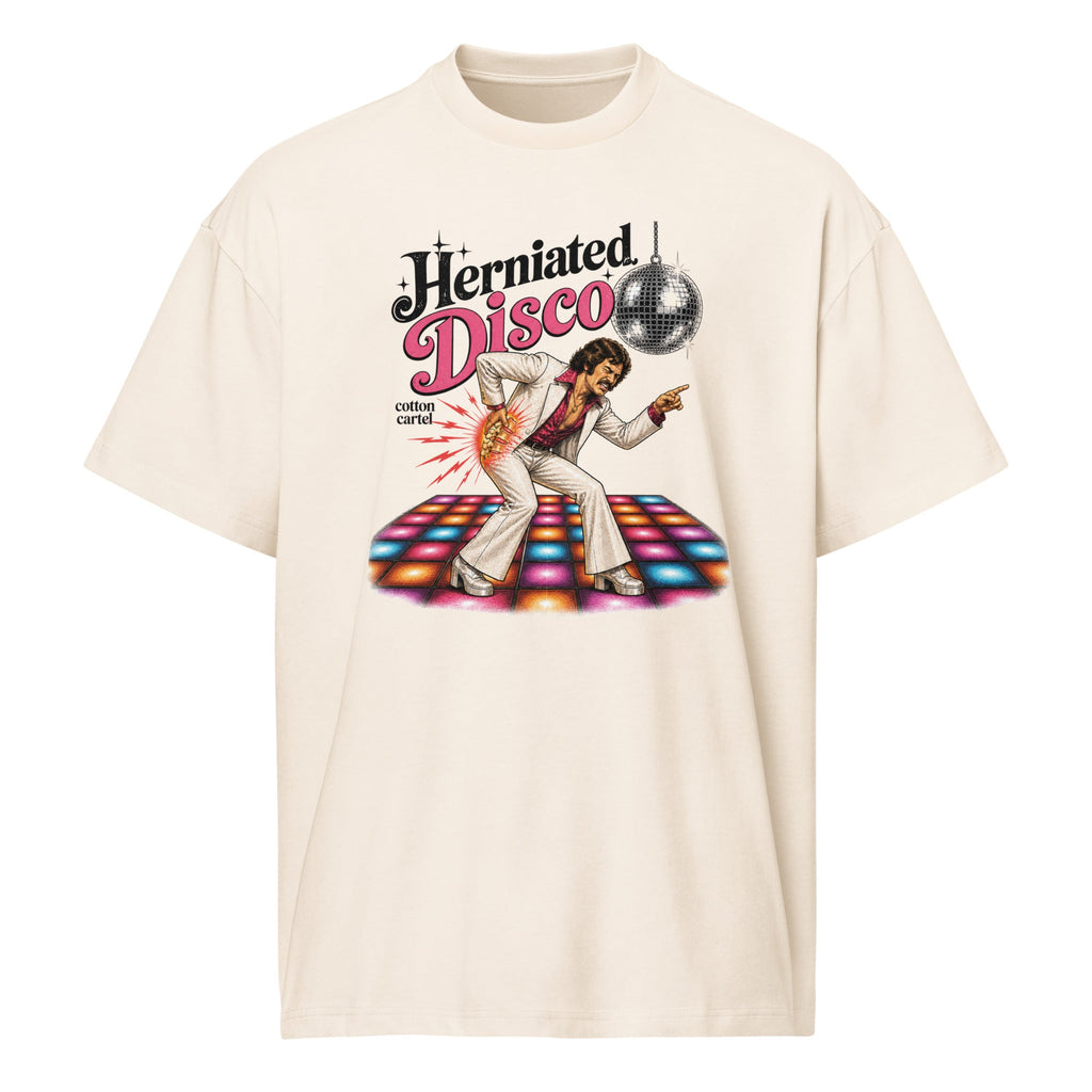 Herniated Disco Oversized Box Tee - cotton cartel