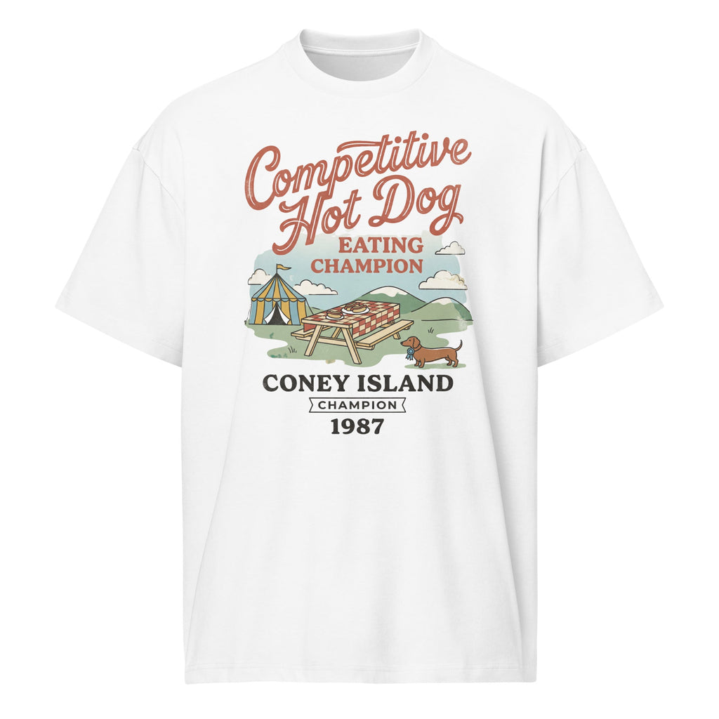 Hot Dog Oversized Box Tee - cotton cartel