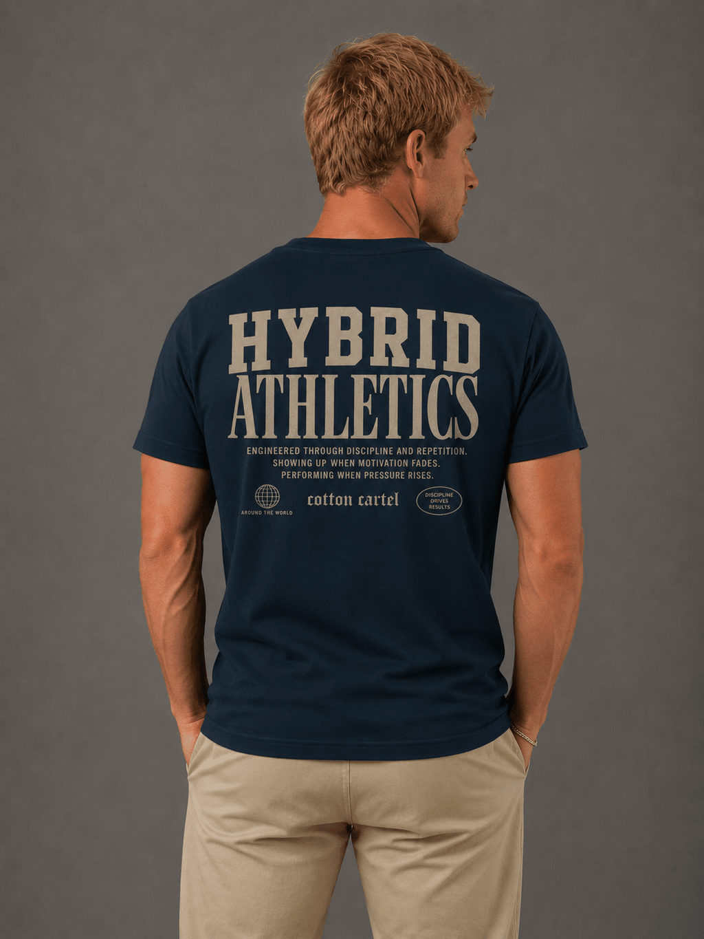 Hybrid Athletics Classic Tee - cotton cartel
