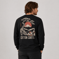 Land of the Rising Crane Lightweight Long Sleeve - cotton cartel