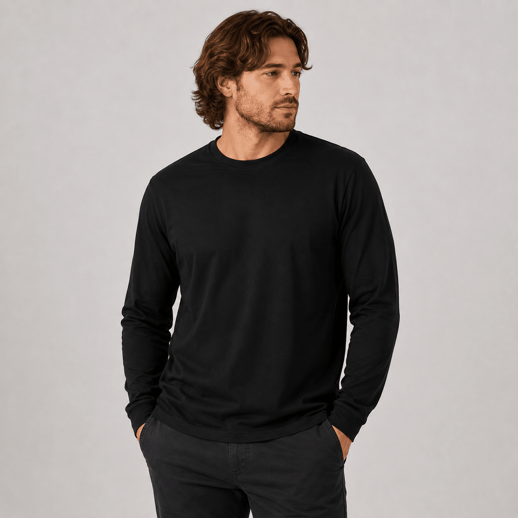 Land of the Rising Crane Lightweight Long Sleeve - cotton cartel