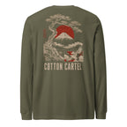 Land of the Rising Crane Lightweight Long Sleeve - cotton cartel