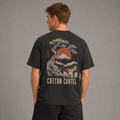 Land of the Rising Crane Oversized Box Tee - cotton cartel