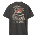 Land of the Rising Crane Oversized Box Tee - cotton cartel