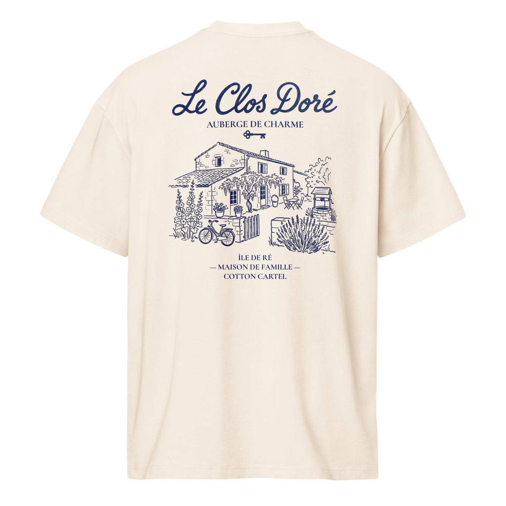 Le Clos Doré Oversized Box Tee - cotton cartel