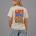 Lift Heavy, Live Easy Classic Tee - cotton cartel