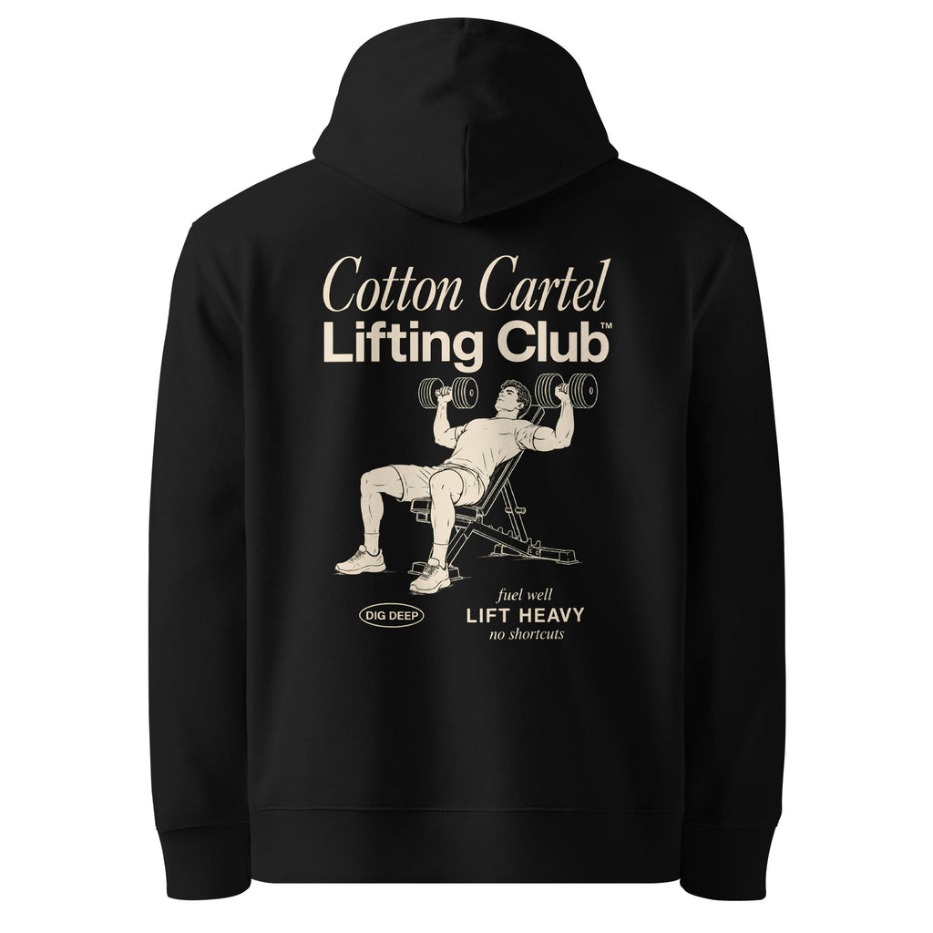 Lifting Club Hoodie - cotton cartel