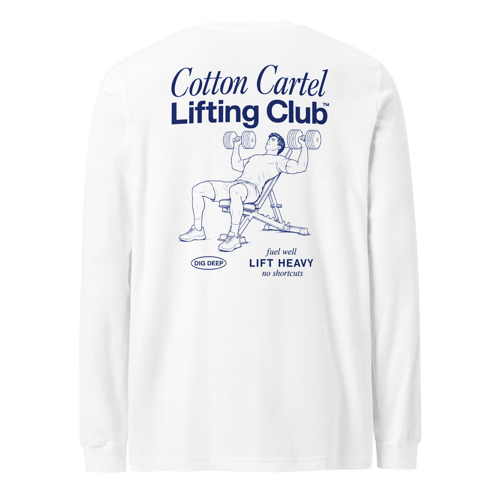 Lifting Club Lightweight Long Sleeve - cotton cartel