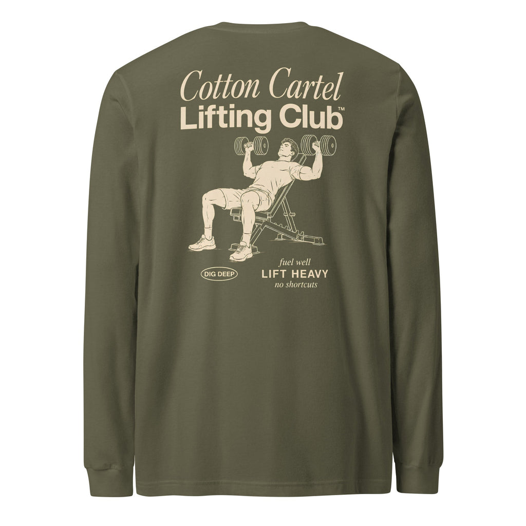 Lifting Club Lightweight Long Sleeve - cotton cartel