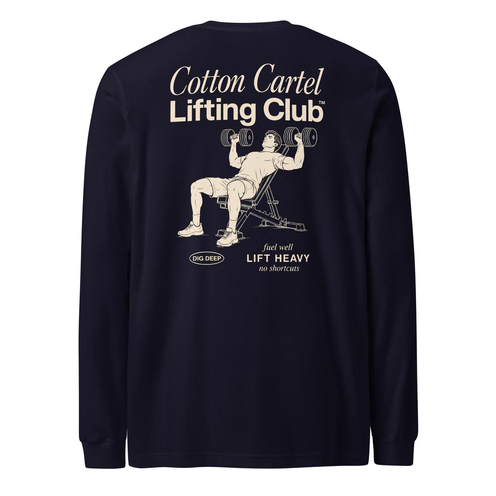 Lifting Club Lightweight Long Sleeve - cotton cartel