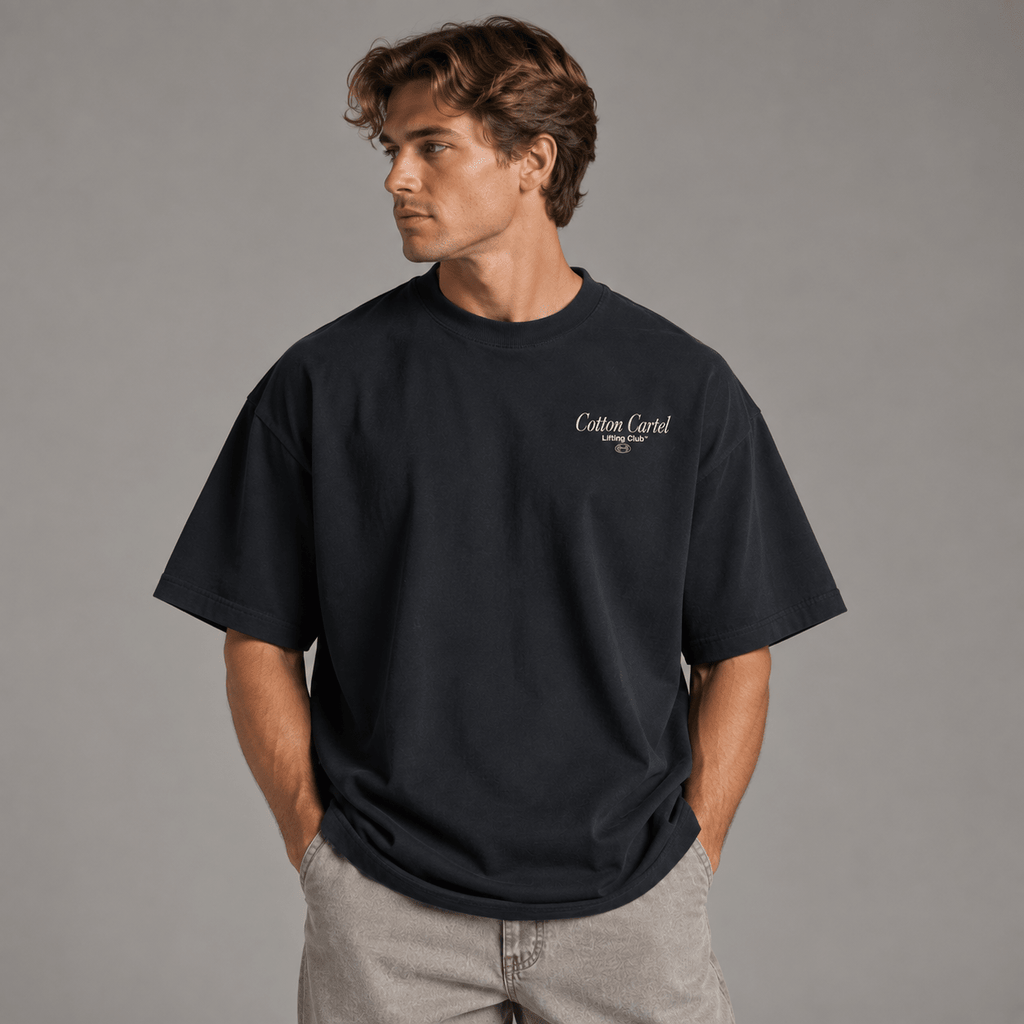 Lifting Club Oversized Box Tee - cotton cartel