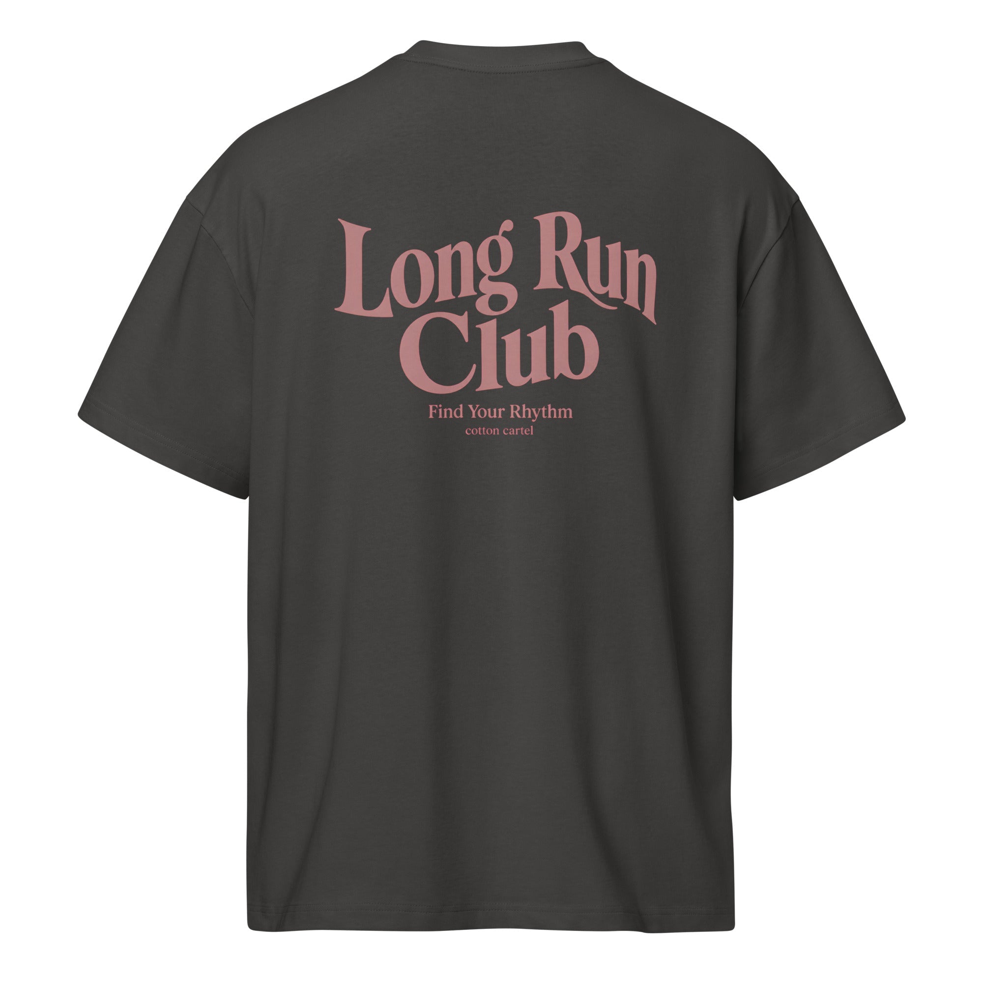 Long Run Club Oversized Box Tee - cotton cartel