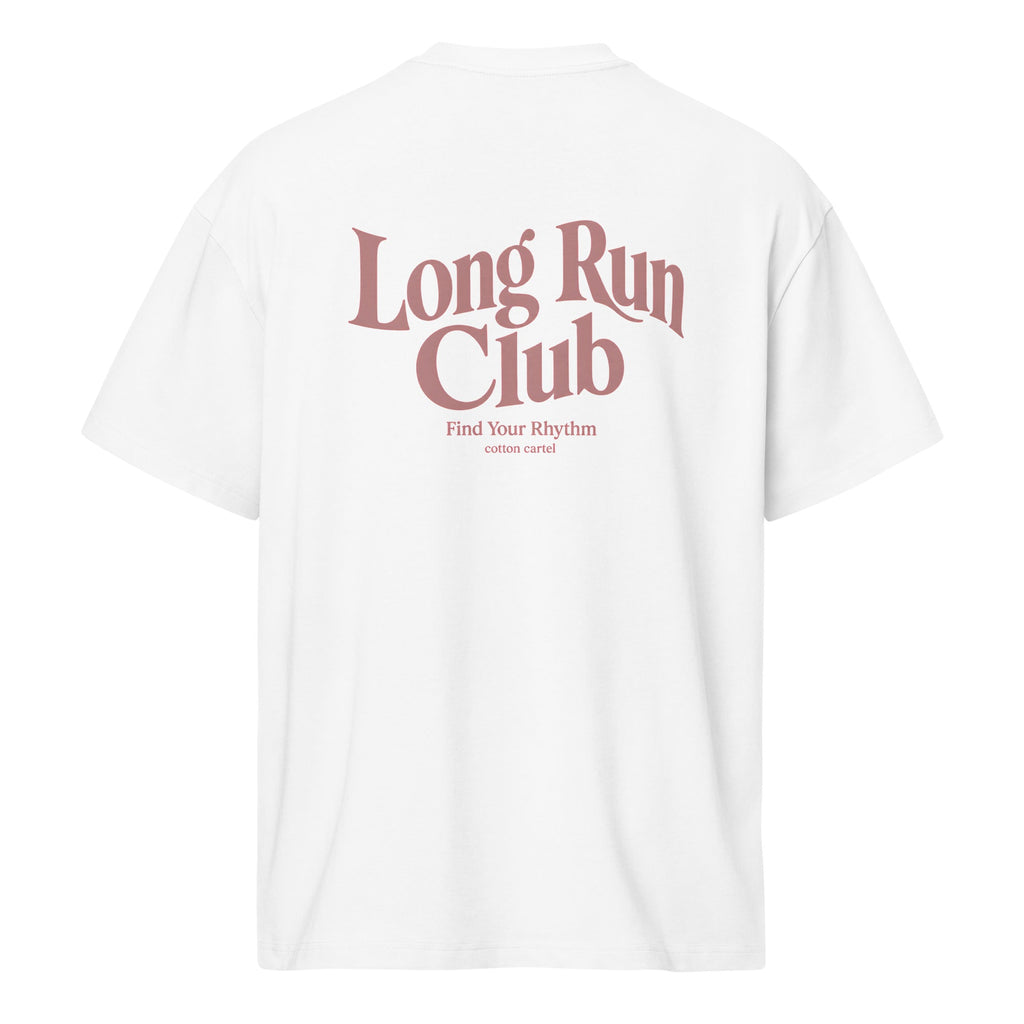 Long Run Club Oversized Box Tee - cotton cartel