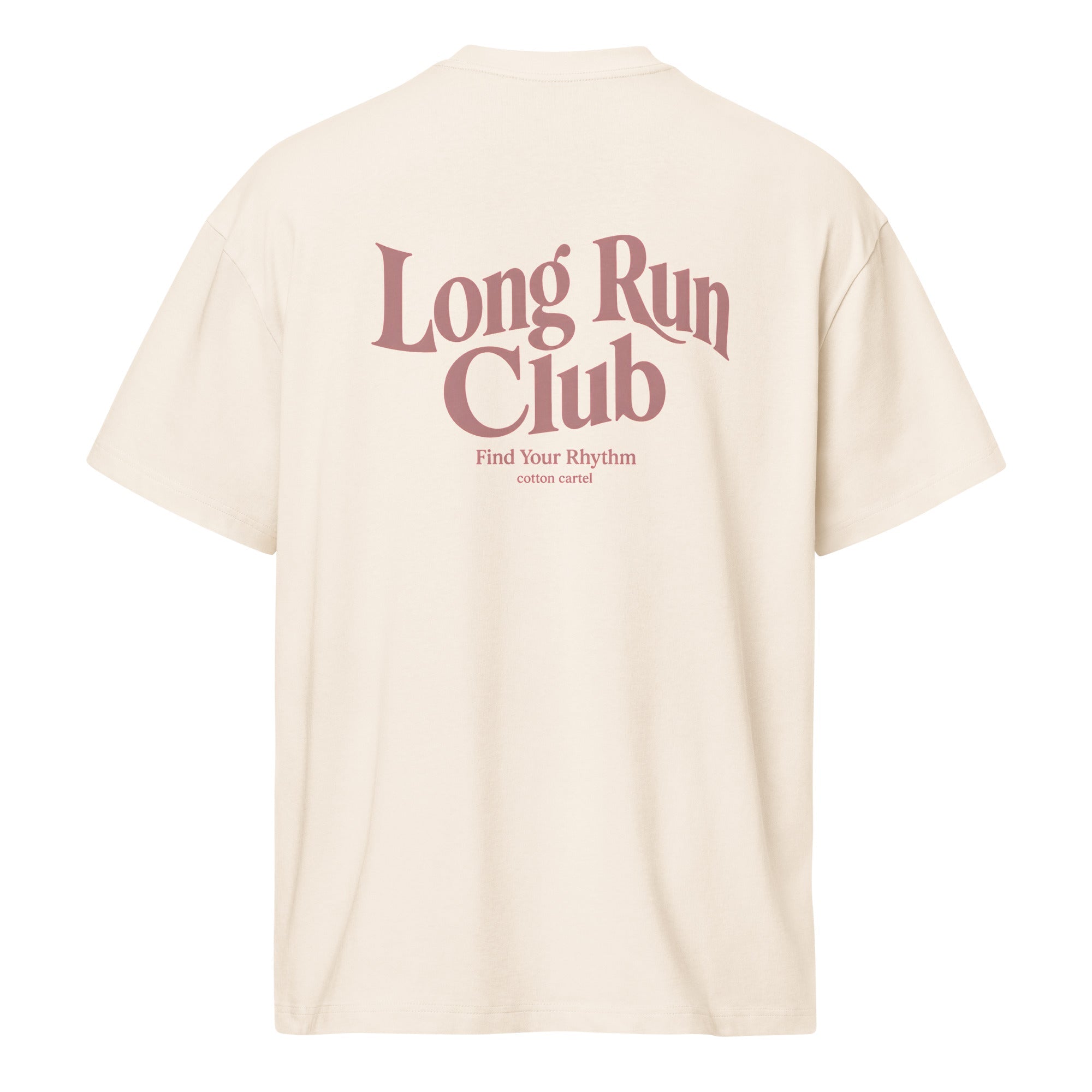 Long Run Club Oversized Box Tee - cotton cartel