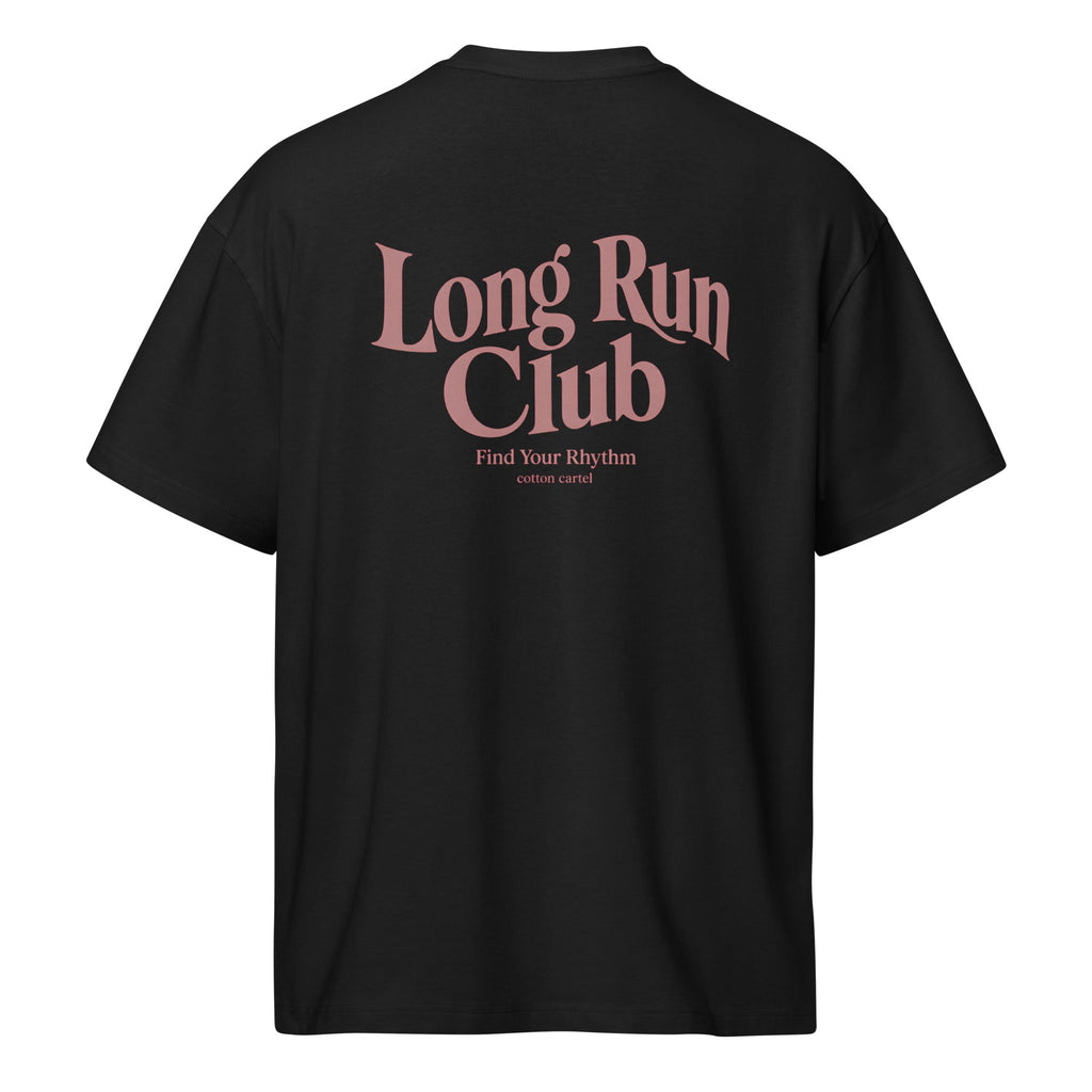 Long Run Club Oversized Box Tee - cotton cartel