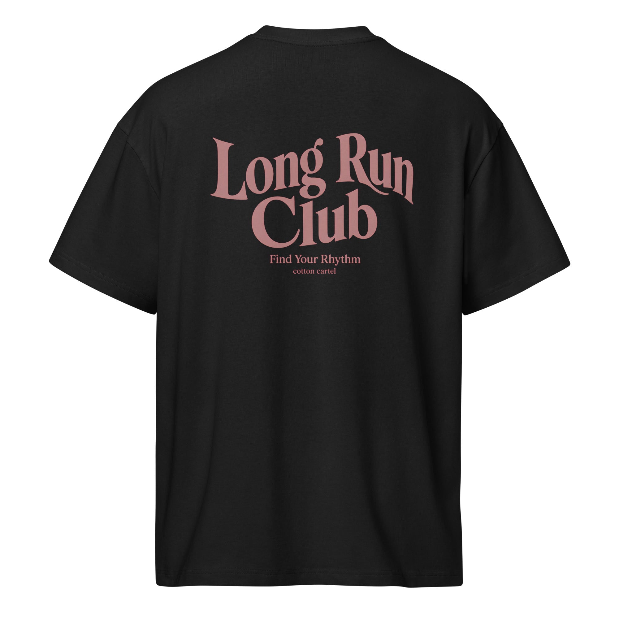 Long Run Club Oversized Box Tee - cotton cartel