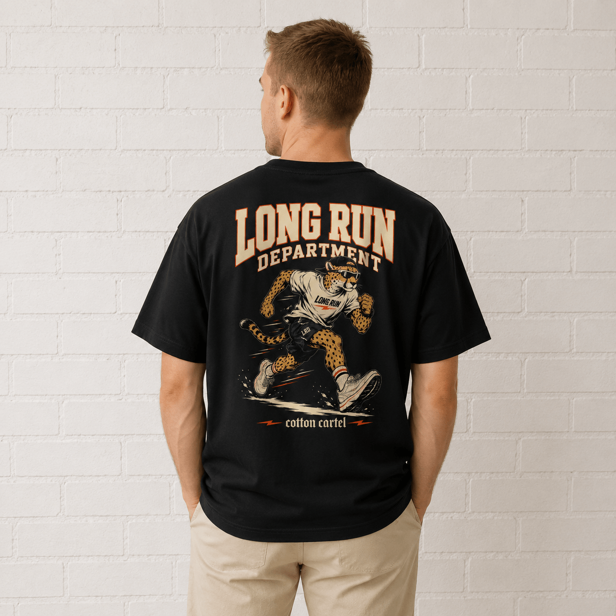 Long Run Department Oversized Box Tee - cotton cartel