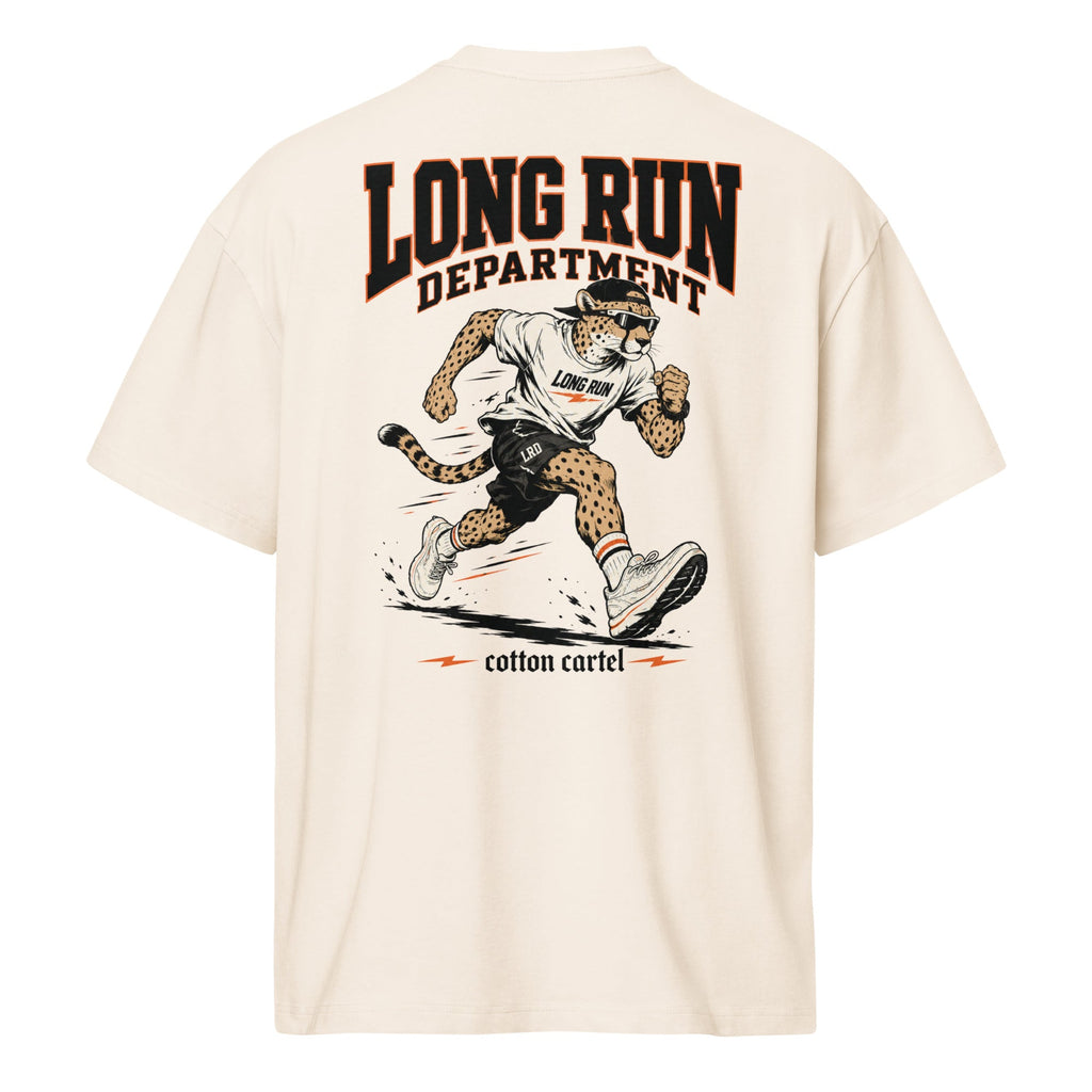 Long Run Department Oversized Box Tee - cotton cartel