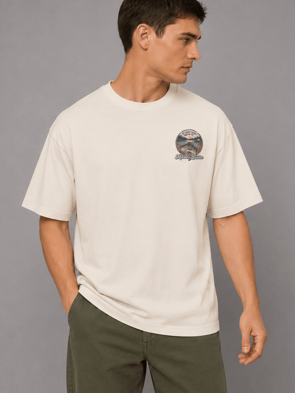 Master Baiter Perch Oversized Box Tee - cotton cartel