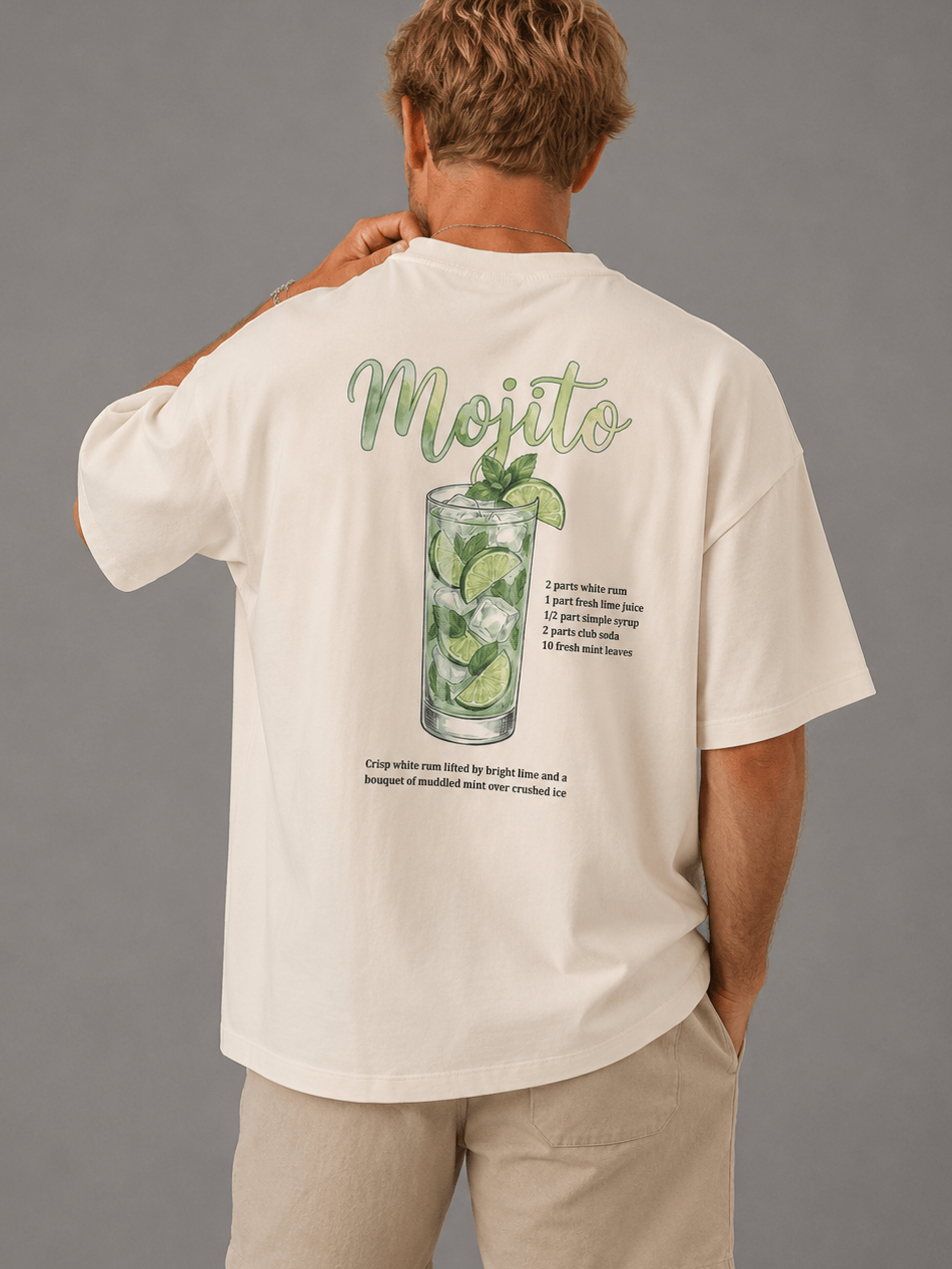 Mojito Oversized Box Tee - cotton cartel