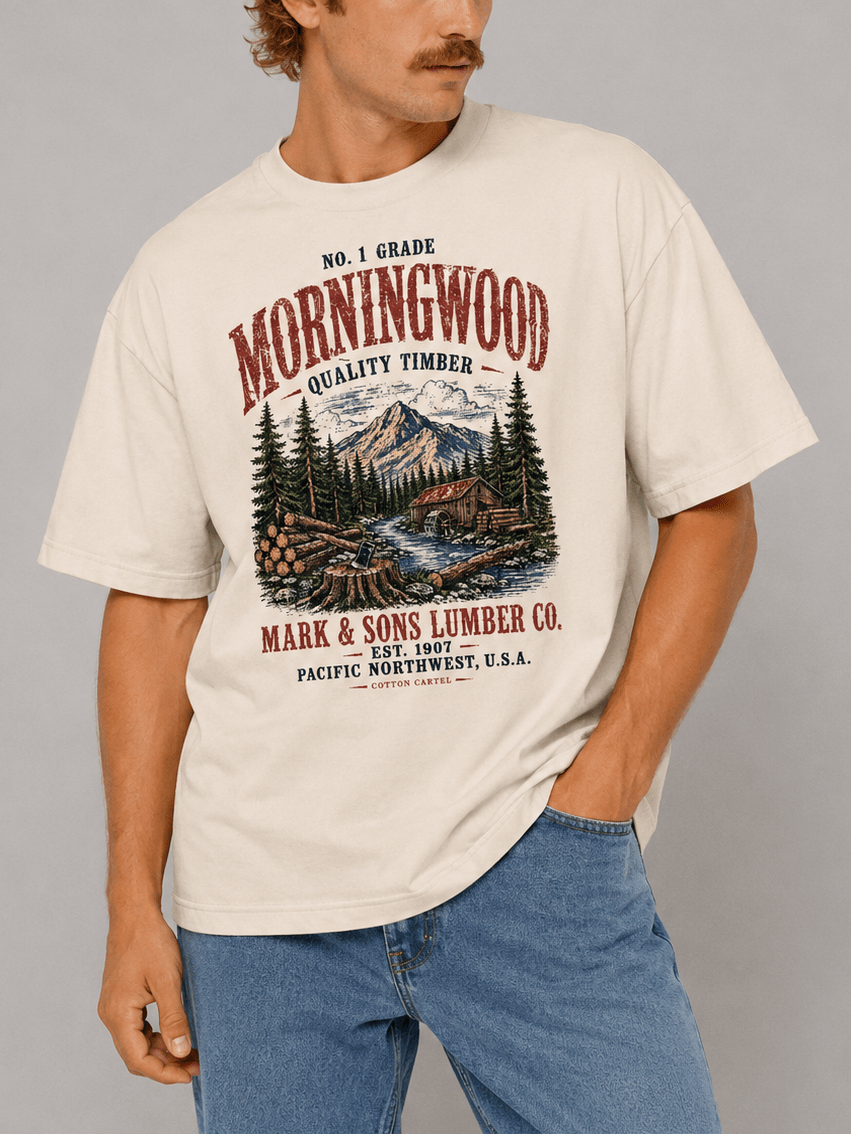 Morningwood Oversized Box Tee - cotton cartel