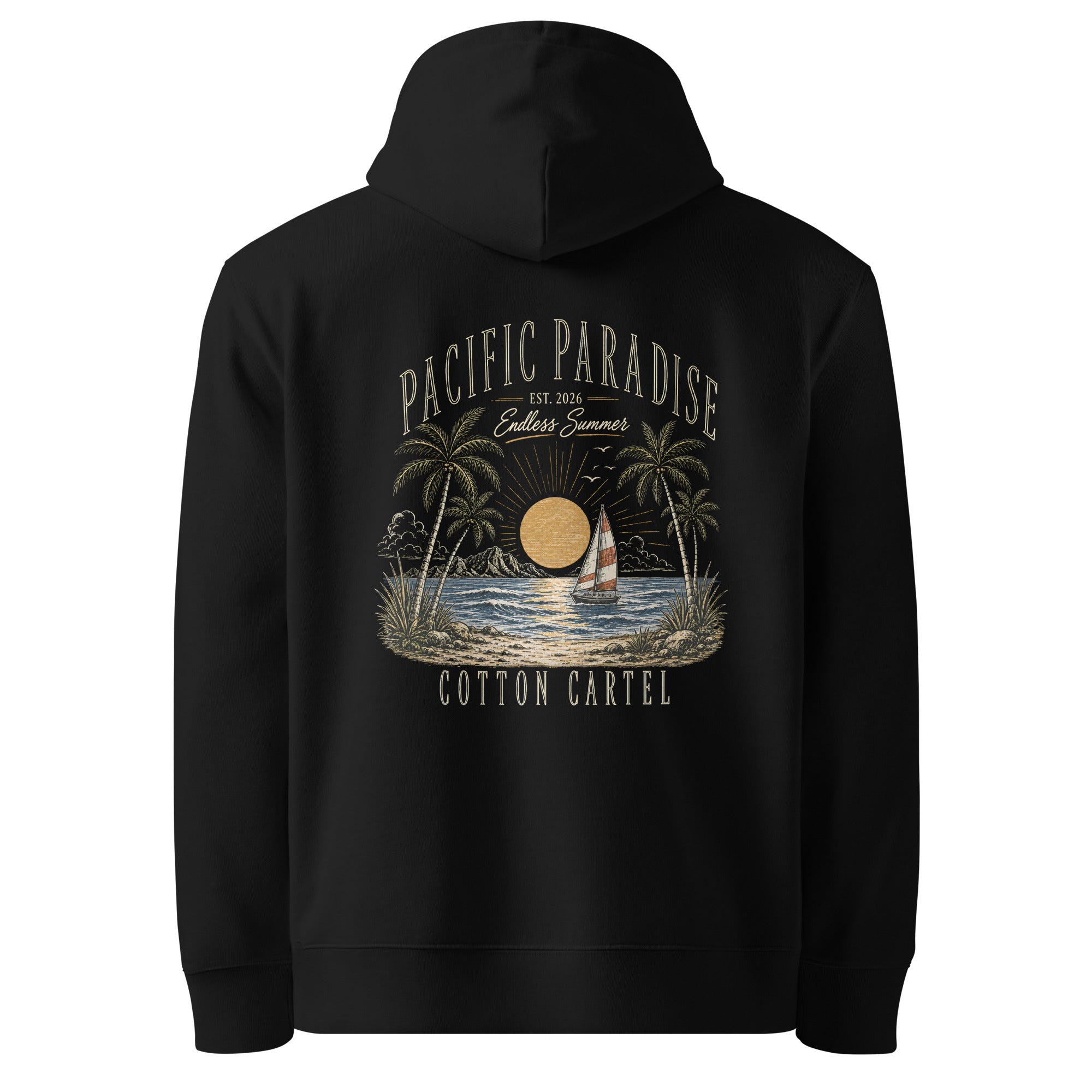 Pacific Paradise Hoodie - cotton cartel