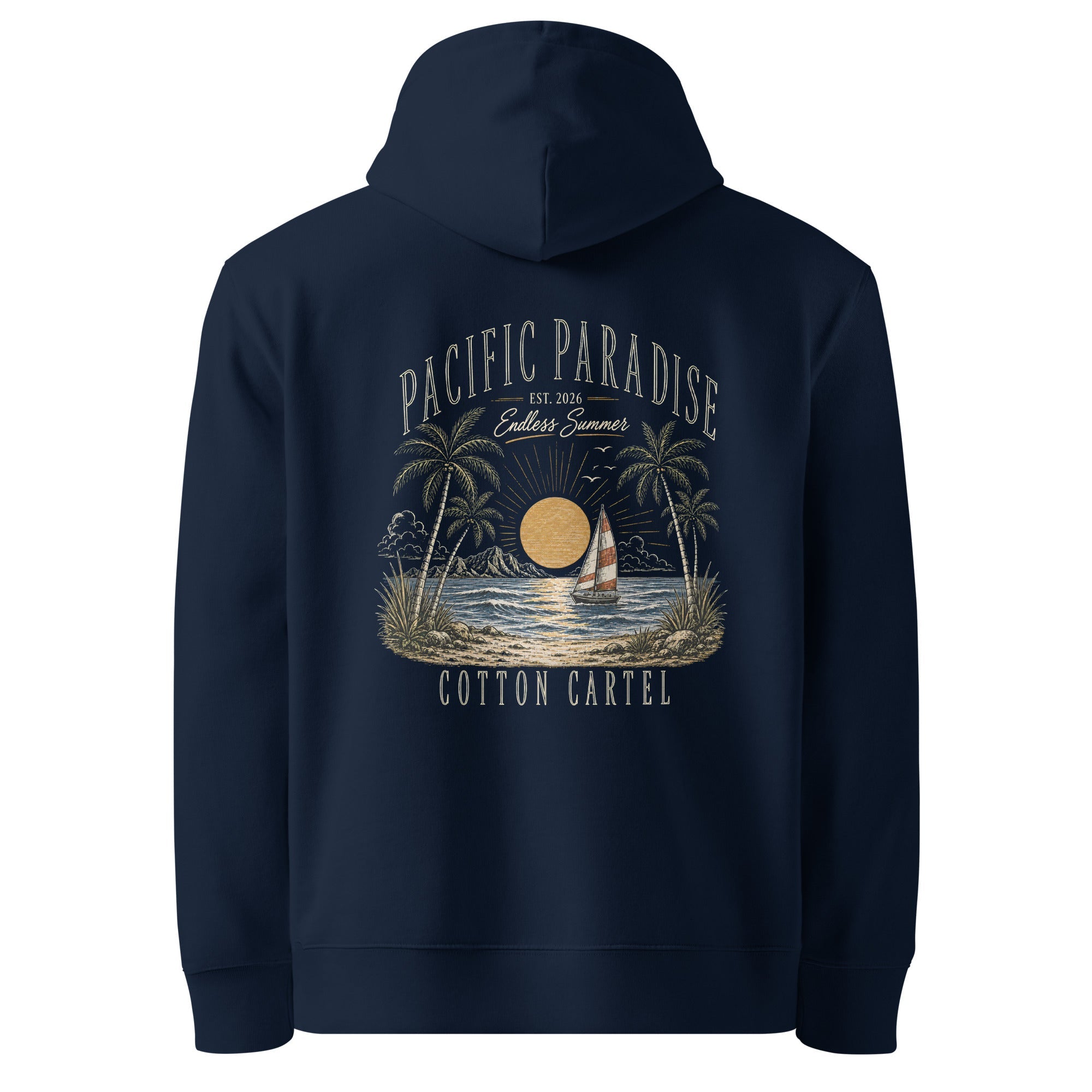Pacific Paradise Hoodie - cotton cartel