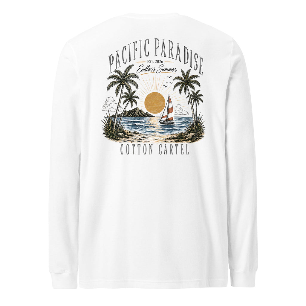 Pacific Paradise Lightweight Long Sleeve - cotton cartel