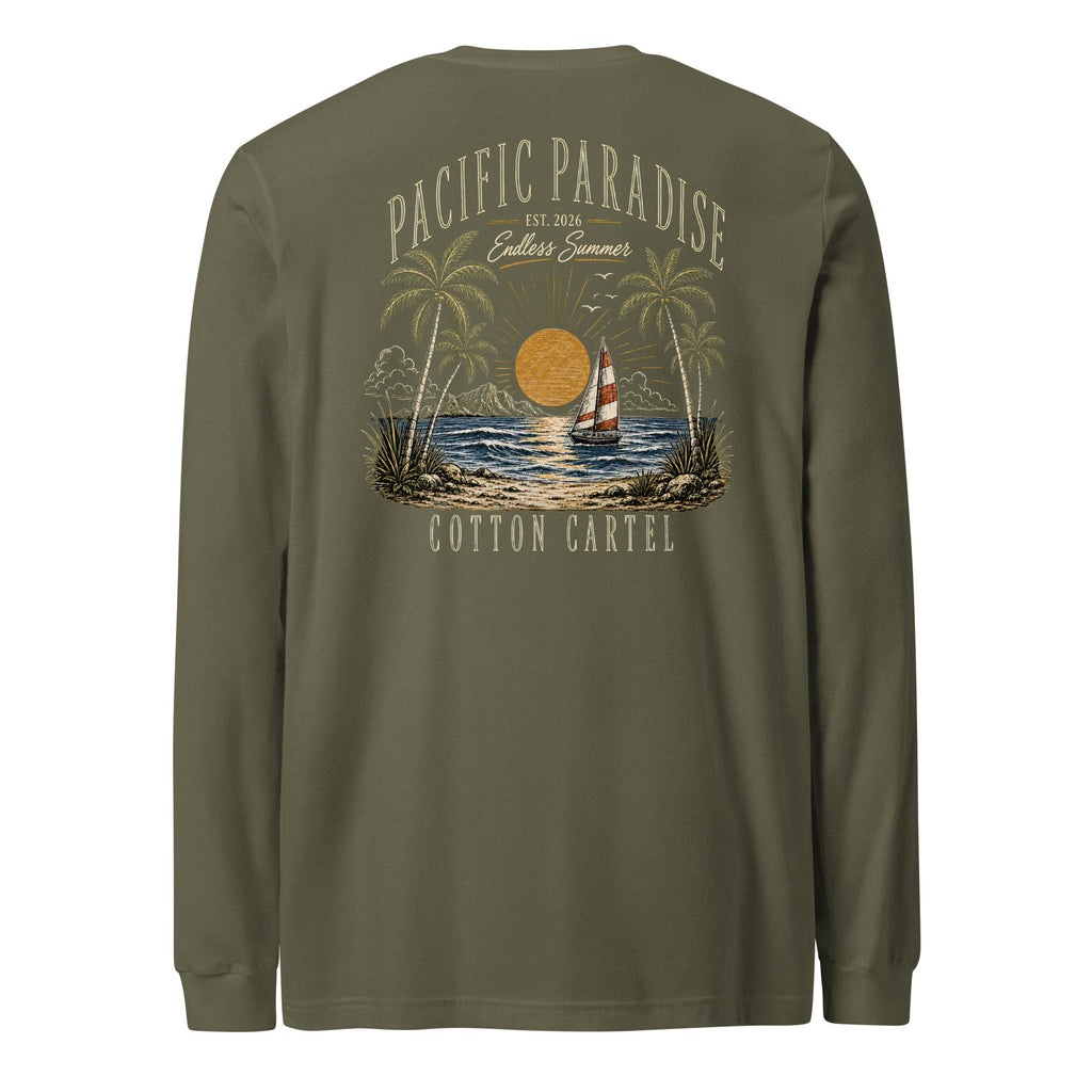 Pacific Paradise Lightweight Long Sleeve - cotton cartel