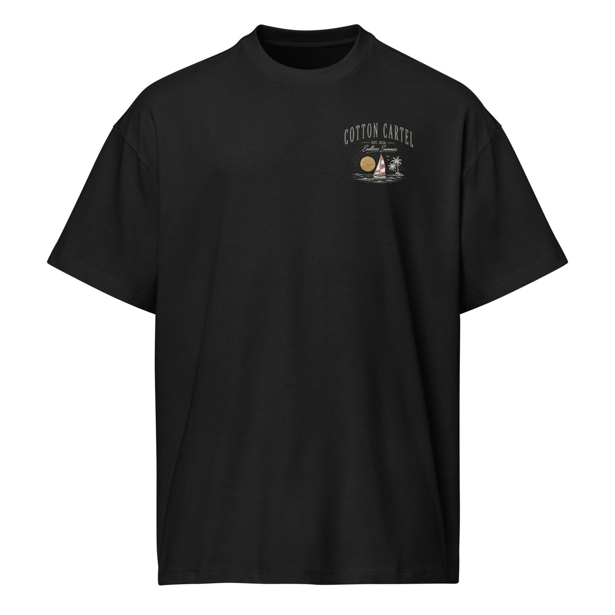 Pacific Paradise Oversized Box Tee - cotton cartel