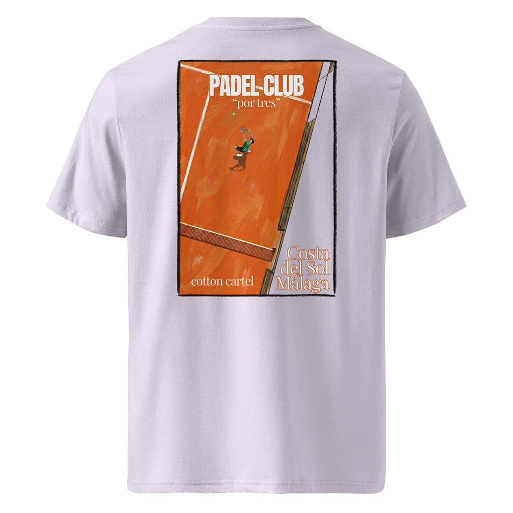 Padel Club "por tres" Classic Tee - cotton cartel