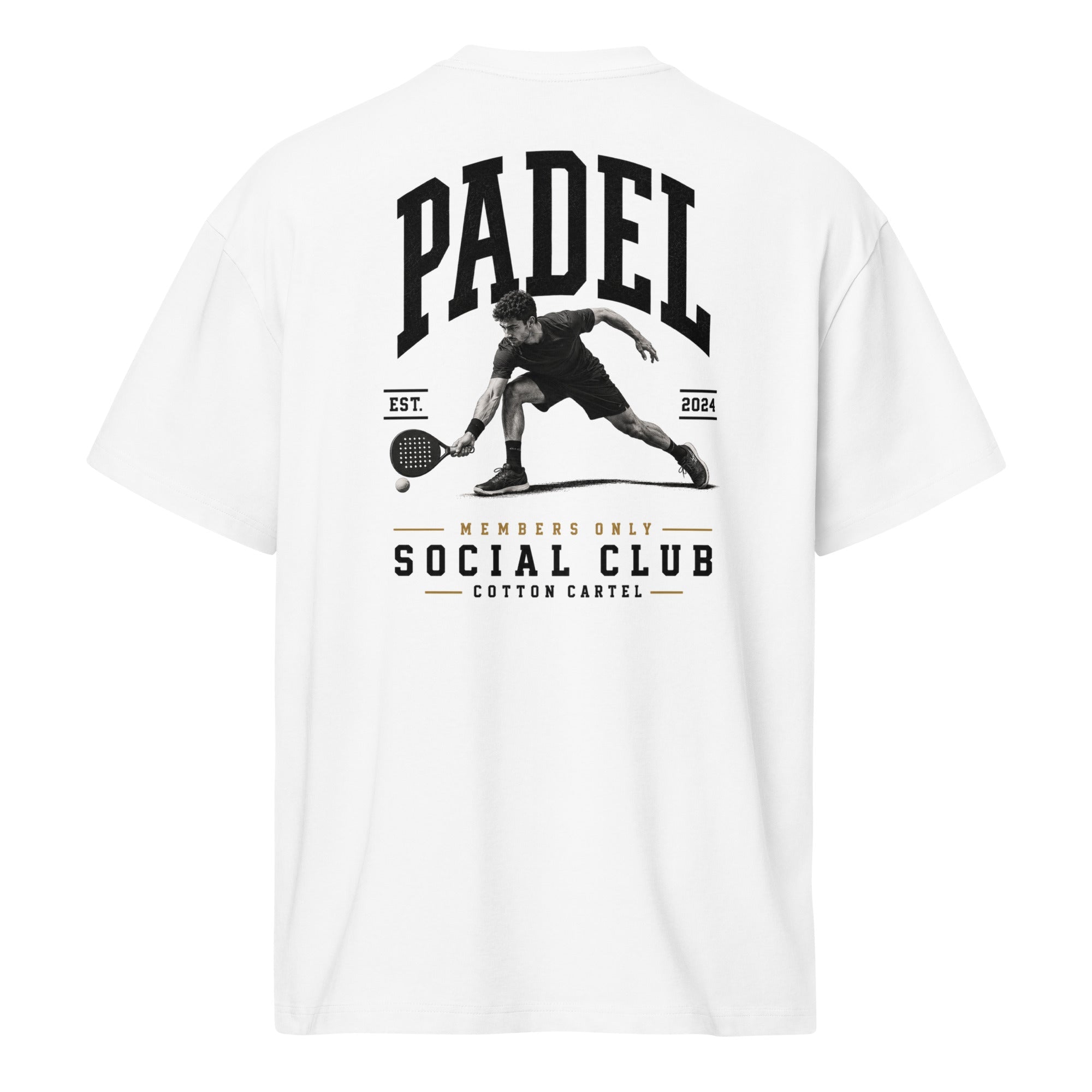 Padel Social Club Oversized Box Tee - cotton cartel