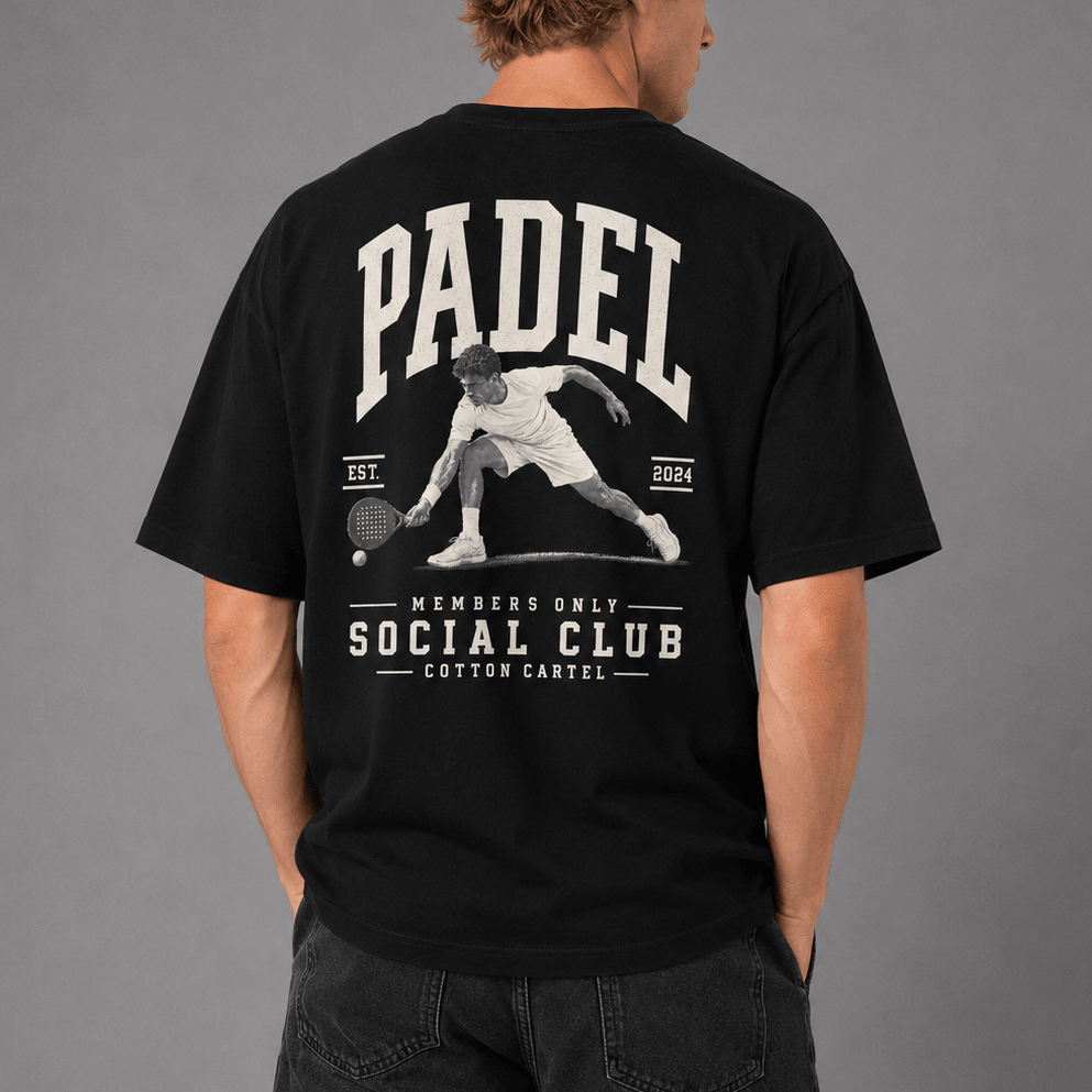 Padel Social Club Oversized Box Tee - cotton cartel