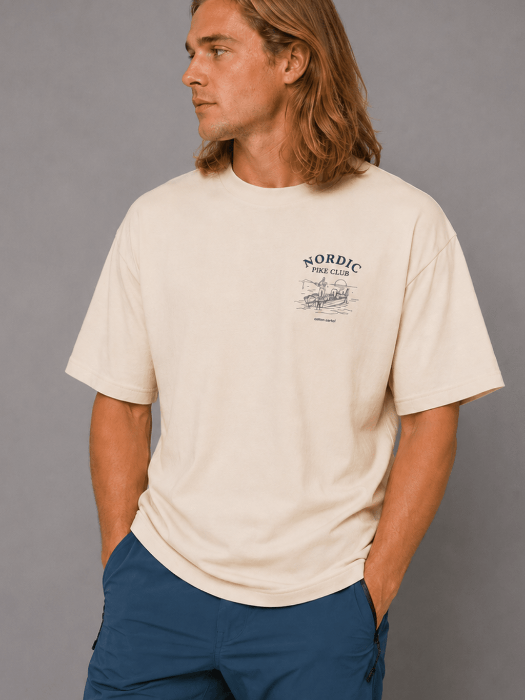 Pike Club Oversized Box Tee - cotton cartel