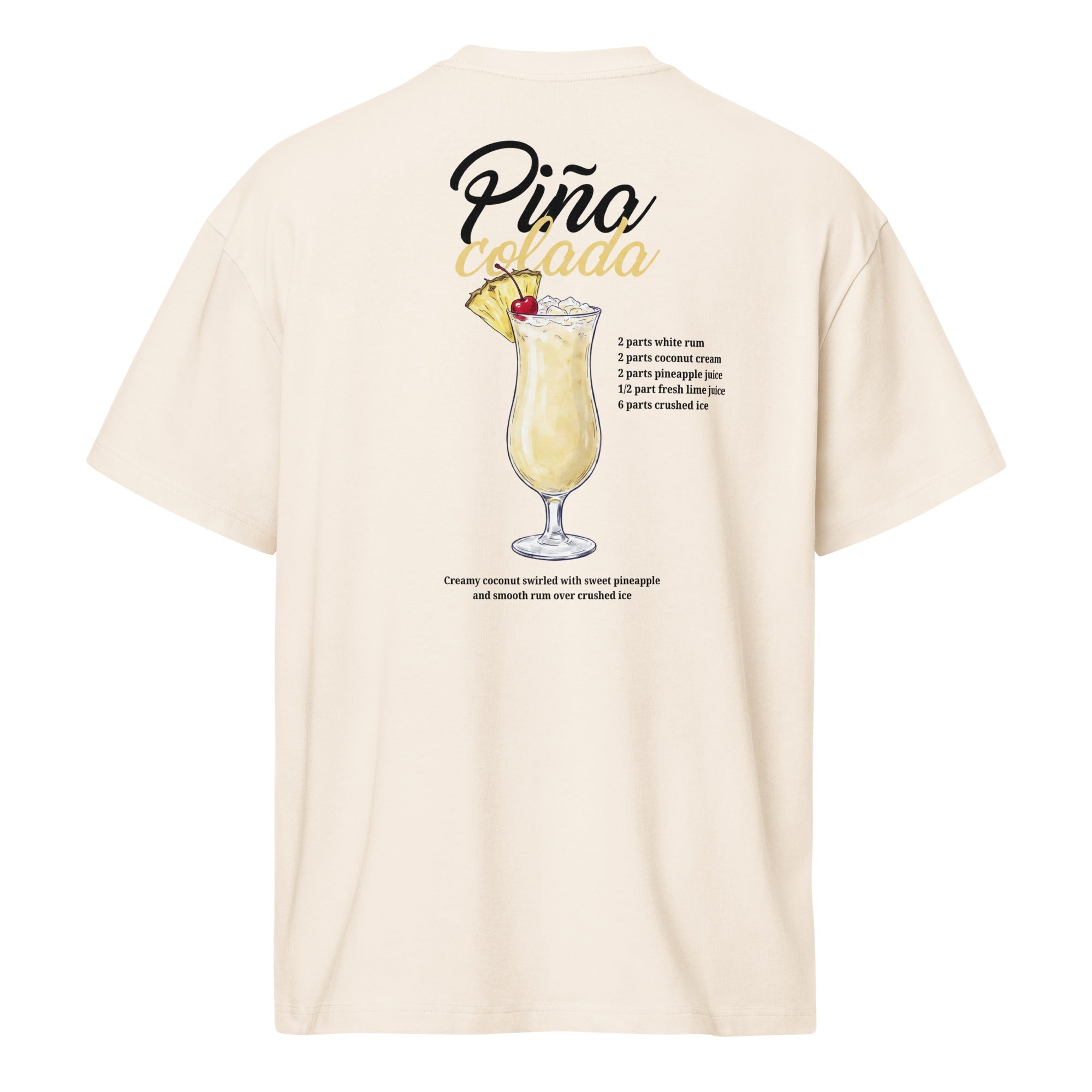 Piña Colada Oversized Box Tee - cotton cartel