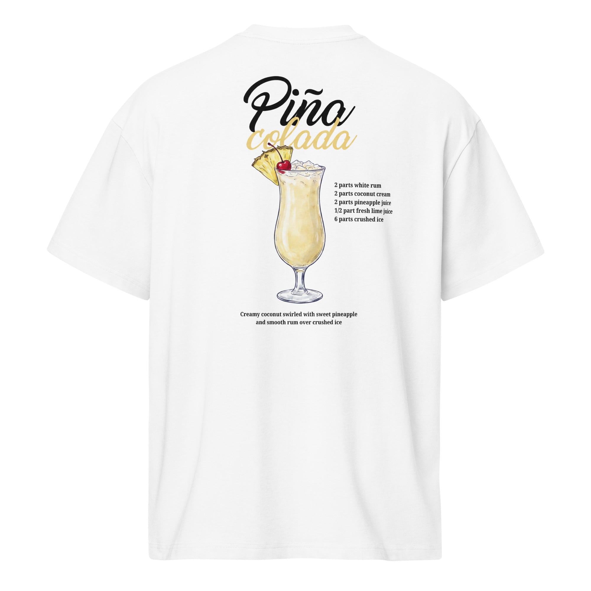 Piña Colada Oversized Box Tee - cotton cartel