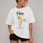 Piña Colada Oversized Box Tee - cotton cartel