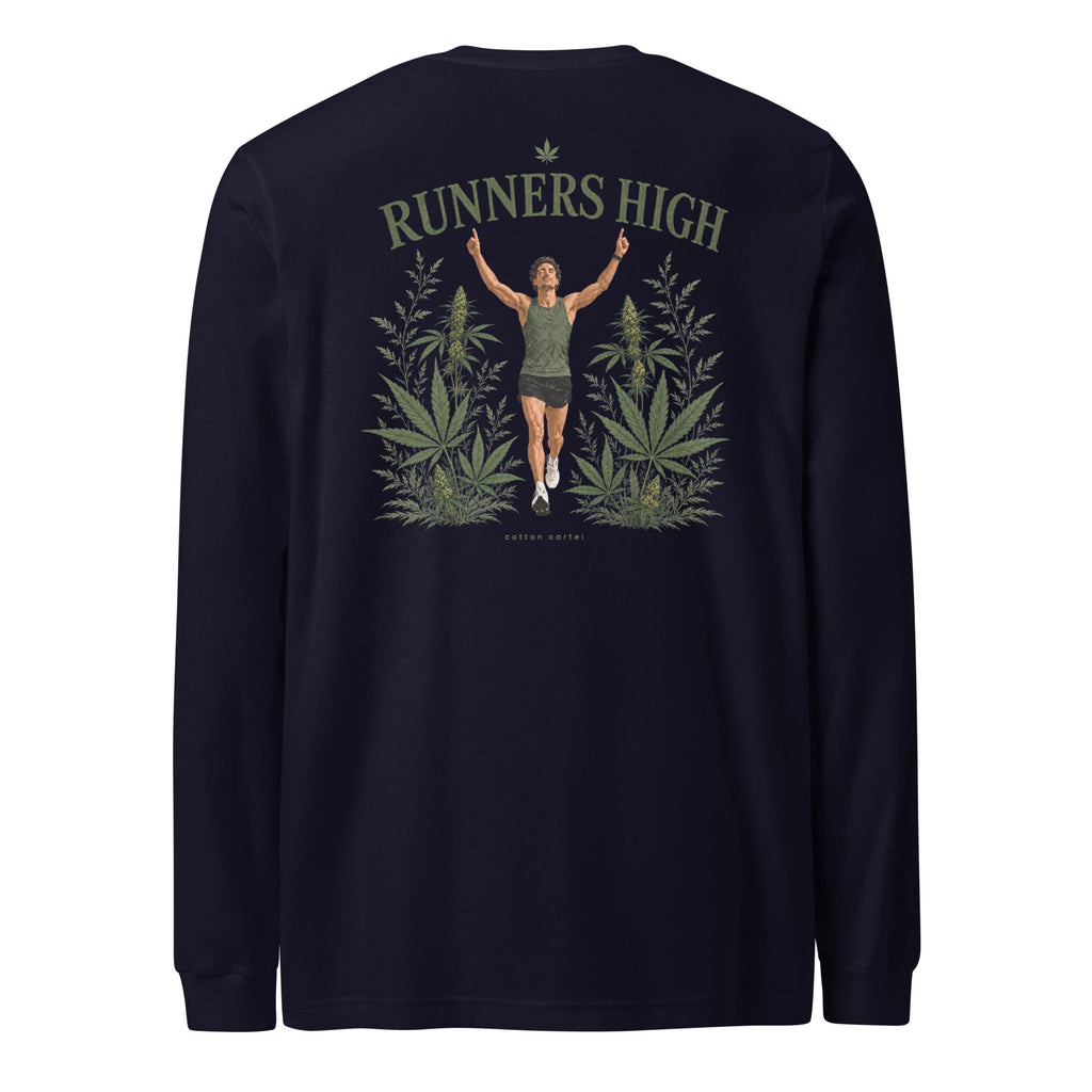 Runner's High Lightweight Long Sleeve - cotton cartel